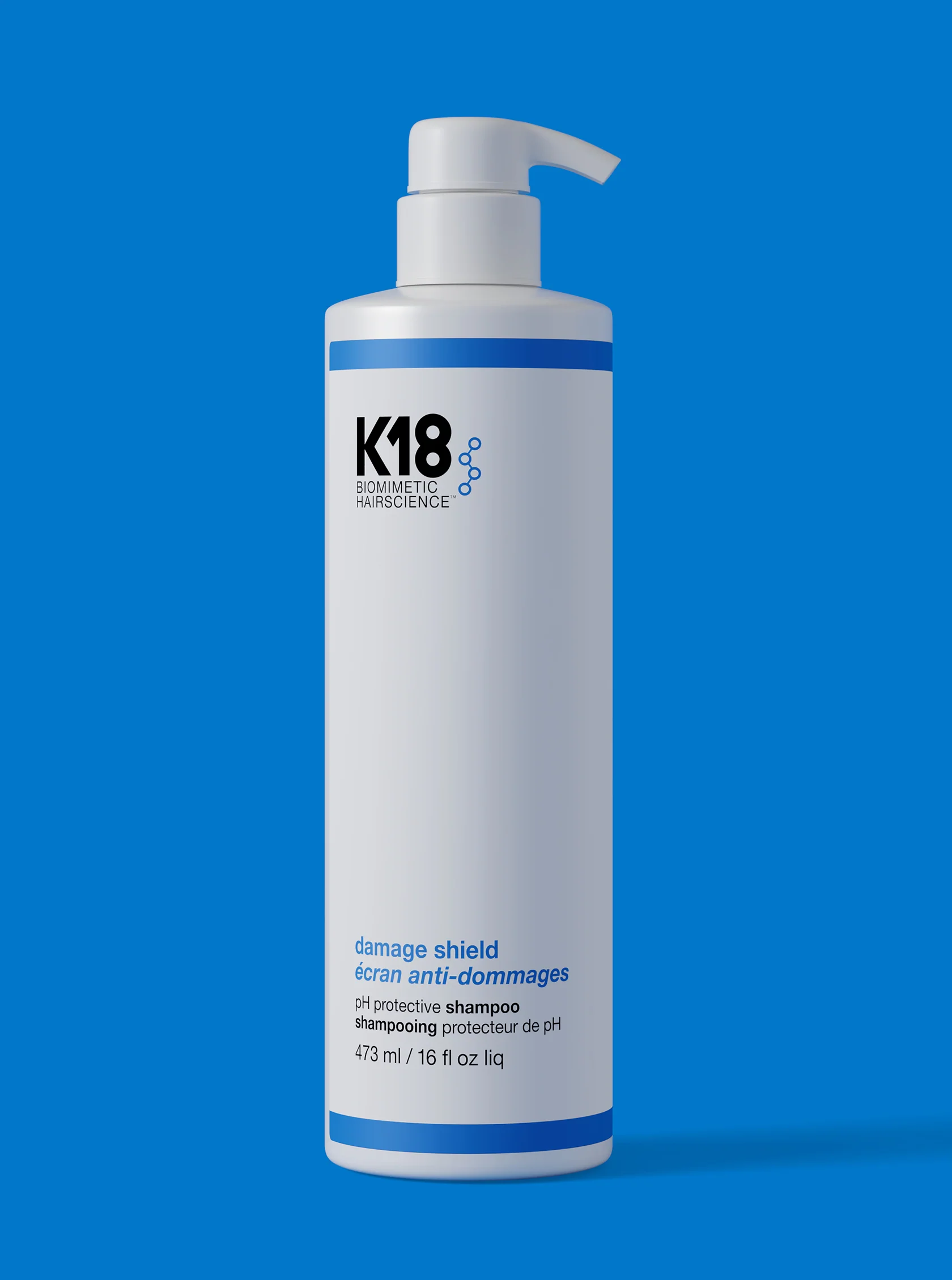 K18 DAMAGE SHIELD pH protective shampoo 473 ml